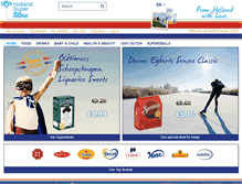 Tablet Screenshot of hollandsuperstore.com